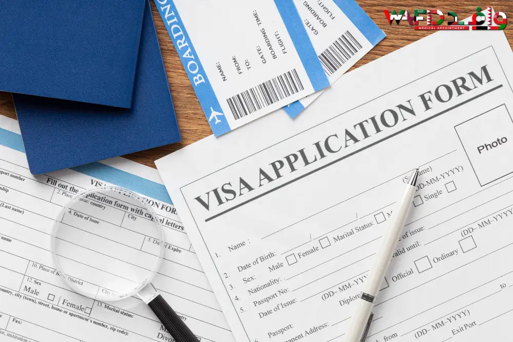Documents required for GCC medical test